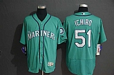 Mariners 51 Ichiro Suzuki Green Flexbase Jersey,baseball caps,new era cap wholesale,wholesale hats